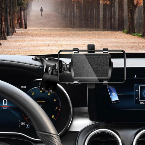 Podpora Telefonu v Autě – Otočení až 1200° a Zajištění