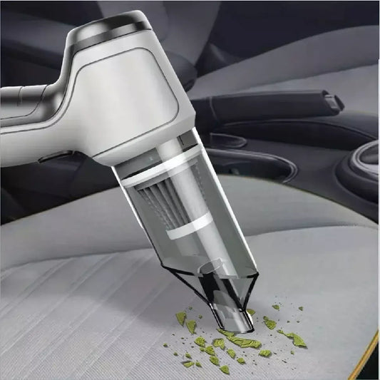 Trådlös Bärbar Dammsugare Bil – Kraftfull, Lätt & USB-laddningsbar