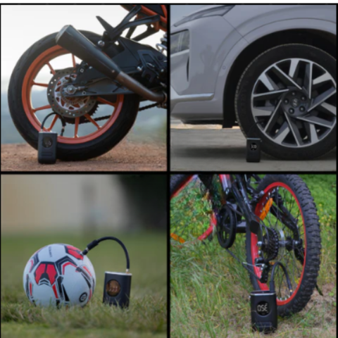 Compressore d'aria portatile – Gonfiaggio rapido ovunque tu sia