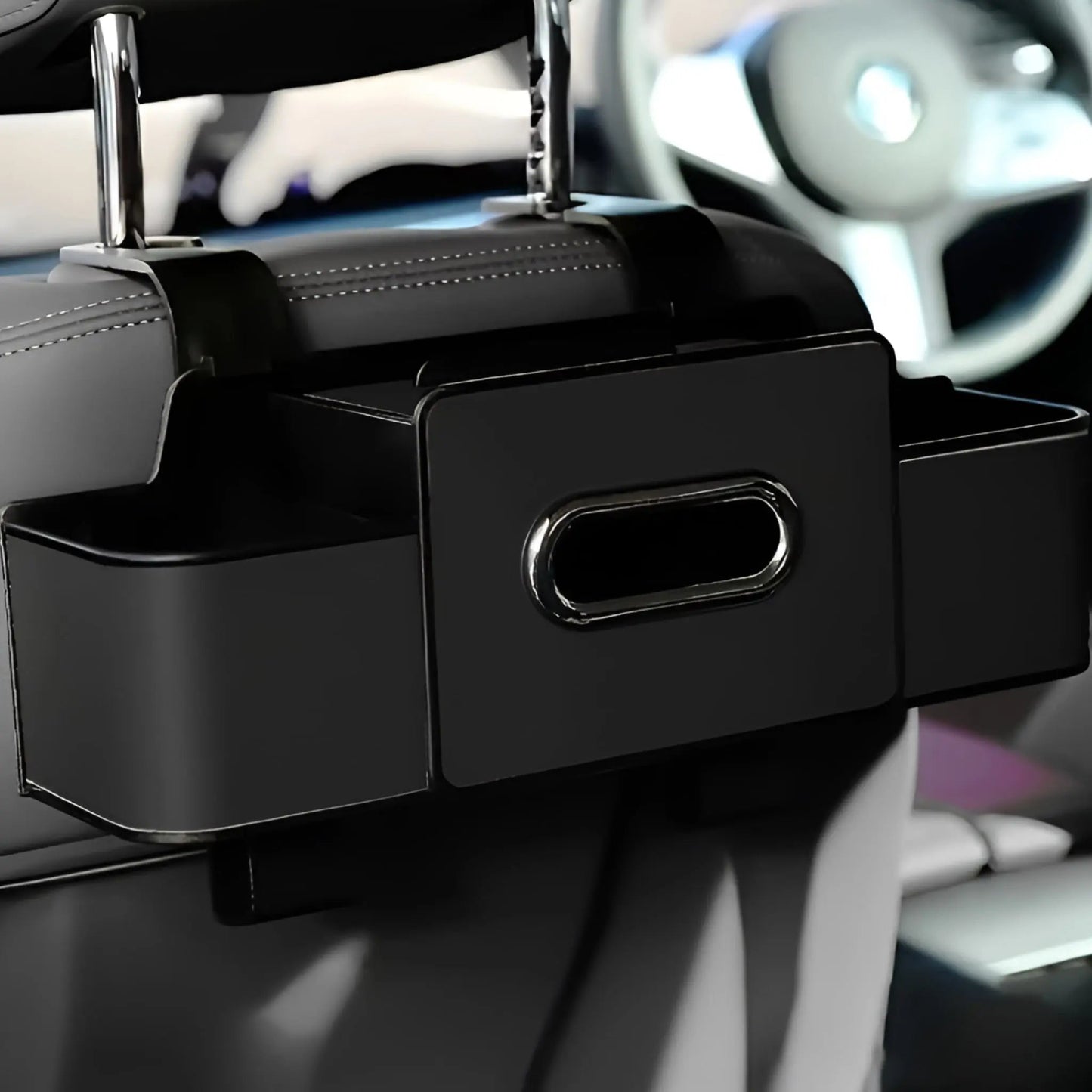 Organizador De Asiento Trasero De Coche — Almacenamiento Práctico Y Ordenado