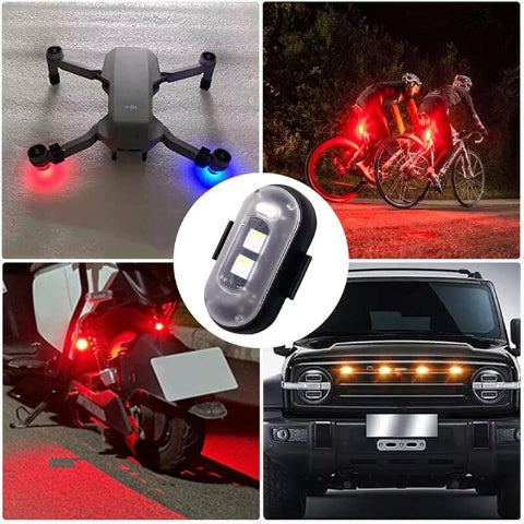 Lumière LED Anti-Collision – Cyclisme Et Moto
