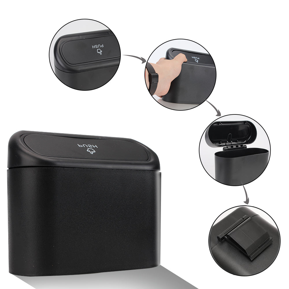 Bilskraldespand med Låg