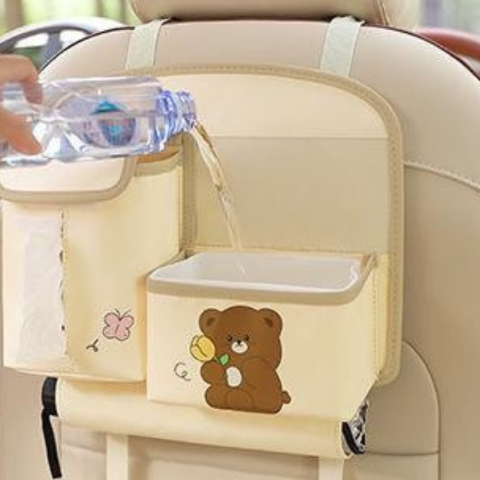 منظم مقعد السيارة الخلفي — مثالي للسفر واليومي