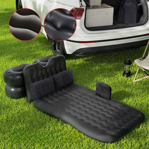Opblaasbaar Matras Voor Auto — Gemakkelijke En Snelle Installatie
