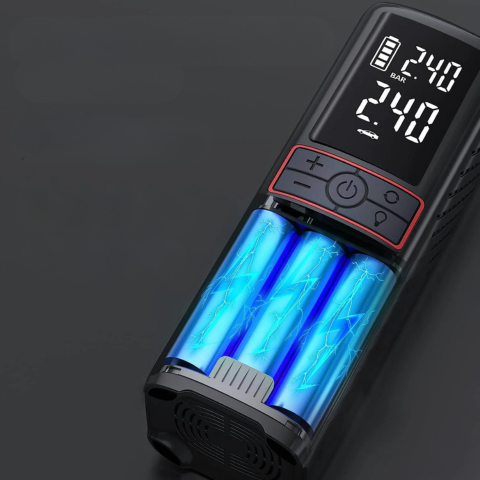 מדחס אוויר נייד 160 PSI — קומפקטי וקל לנשיאה