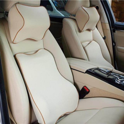 وسادة دعم لمقعد السيارة - دعم الظهر والرقبة