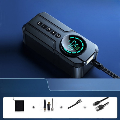 Portable Air Compressor – High Precision LED Display