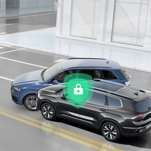 4-kanals bilkamera - integrerad Wifi & GPS