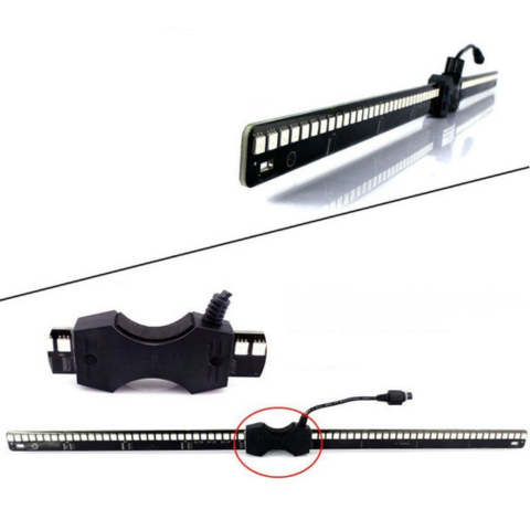 Tilpasselig LED-lampe – Til cykelhjul