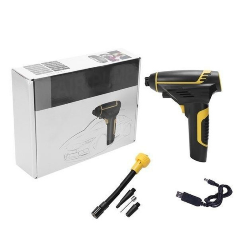 Φορητός Συμπιεστής Αέρα Αυτοκινήτου – Ψηφιακή Οθόνη Και Φωτισμός LED