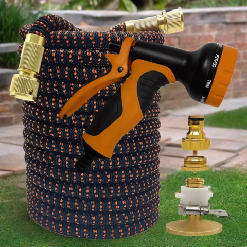 Expandable Hose — Multifunctional with High Pressure Nozzle