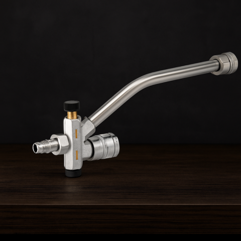 Pistol cu presiune înaltă cu țeavă de spumă — Curățare puternică