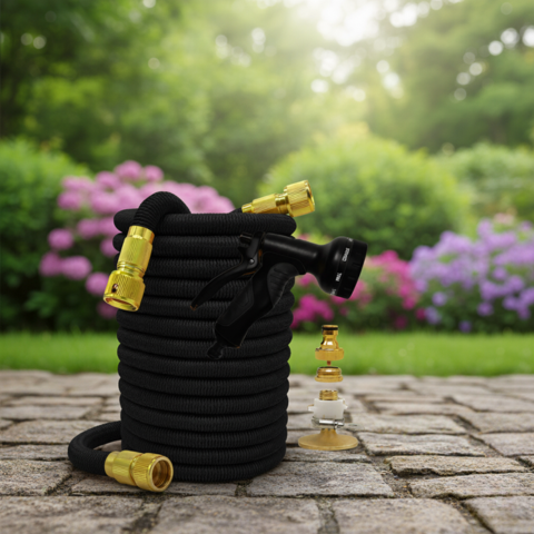 Expandable Hose — Multifunctional with High Pressure Nozzle