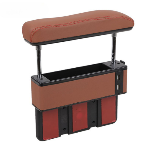 Bracciolo Universale per Auto — Comfort Regolabile con Porta USB Integrata