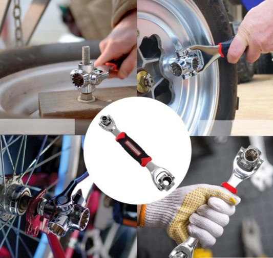 Dynamometrický kľúč s dvojitou hlavou – Presné nastavenie a ergonomická rukoväť