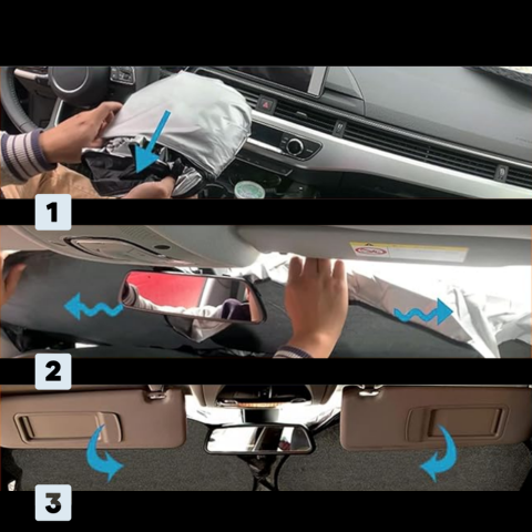 Protezione Solare Per Parabrezza|Anti-Calore E UV