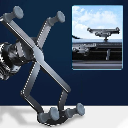 Support Telefono Auto Griglia di Ventilazione – Rotazione 360° & Blocco Automatico