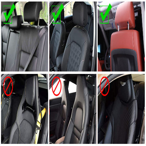 Seitenkopfstütze für Auto