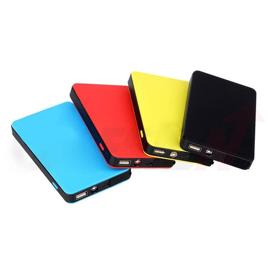 Arrancador de Coche Portátil — Carga Rápida y Linterna LED