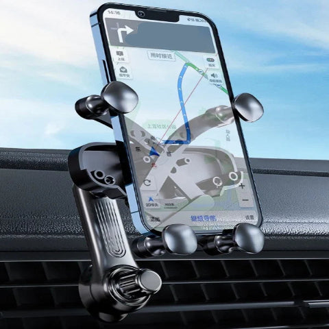 Käännettävä puhelintuki autoon