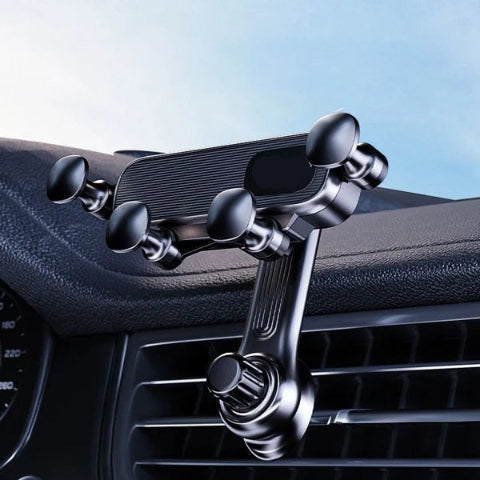 Käännettävä puhelintuki autoon