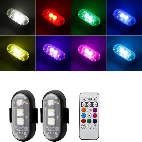 LED-ljus Anti-Kollision – Cykling och Moto 