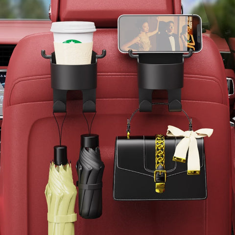 Crochet multifuncțional pentru spătarul scaunului auto 