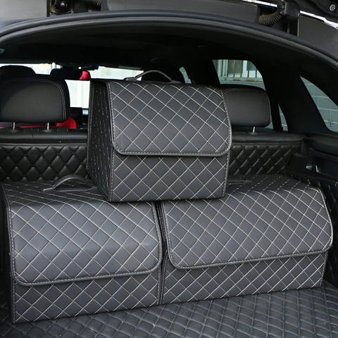 Úložný box do auta – Luxusní styl a velká kapacita 