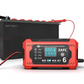 Intelligent Bilbatteriladdare 12V/24V - LCD-display & Automatisk skydd 