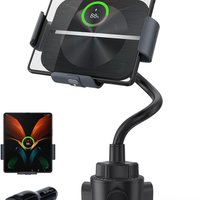 Podpora Telefonu v Autě – Upevnění a Bezdrátové Nabíjení Integrované 