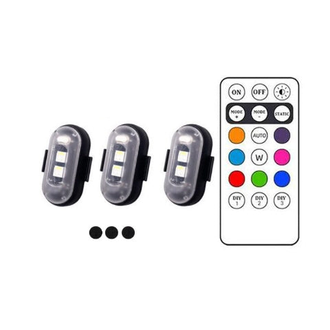 LED-ljus Anti-Kollision – Cykling och Moto 