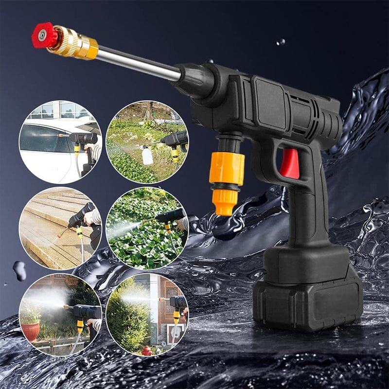 Pistolet De Lavage Sans Fil – Idéal Pour Le Nettoyage Auto Haute Pression