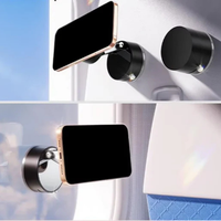 Podpora Telefonu v Autě – Magnetické Rotující a Zajištěné Upevnění 