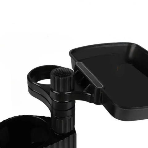 Car Cup Holder With Multifunction Tray — Easy To Install And Universal 