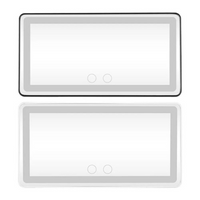 Καθρέπτης LED Ηλιοπροστασίας Για Αυτοκίνητο – Ρυθμιζόμενος Και Επαναφορτιζόμενος 