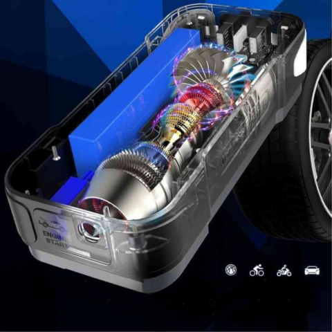 Pornitor Auto Inteligent – Baterie Portabilă și Versatilă 