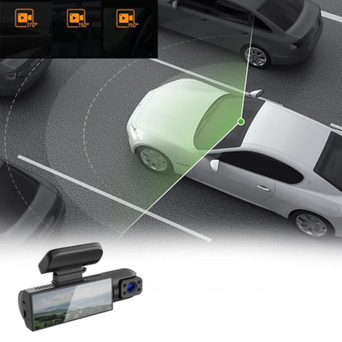 Dashcam HD Intelligens – Biztonságos Parkolás és Védett Vezetés 