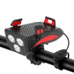 Multifunktions-Fahrradlampe – Hupe und Handyhalter 