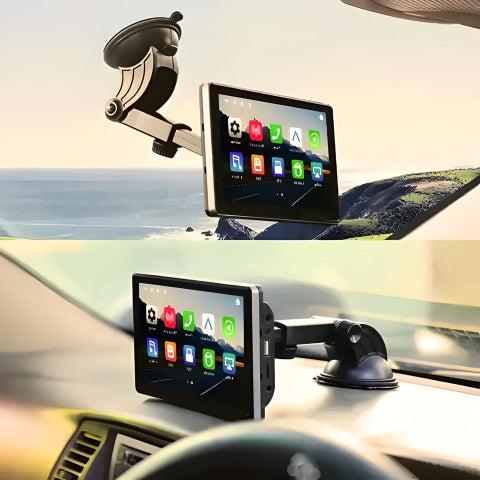 Multimedia Auto Monitor – Eenvoudige Installatie En Inclusief Camera 