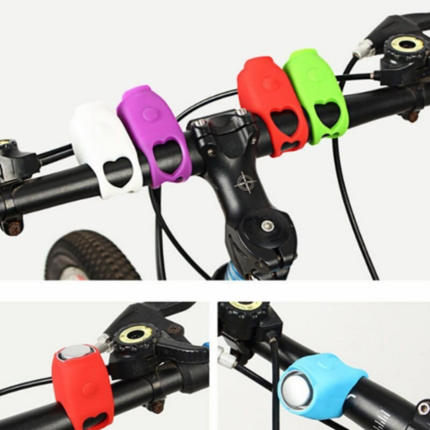 Mini Klaxon for Sykkel – Flere Lydalternativer og Vanntett Design 