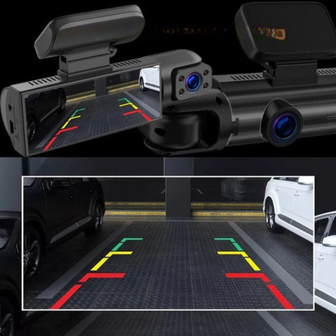 Dashcam HD Intelligens – Biztonságos Parkolás és Védett Vezetés 