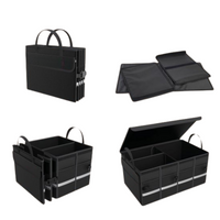 Organizador de Maletero de Auto — Caja de Almacenamiento Impermeable y Plegable 