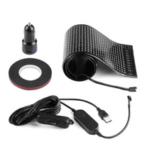 LED Autós Hirdetőtábla – Személyre szabott szövegek és minták 