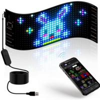 LED Autós Hirdetőtábla – Személyre szabott szövegek és minták 