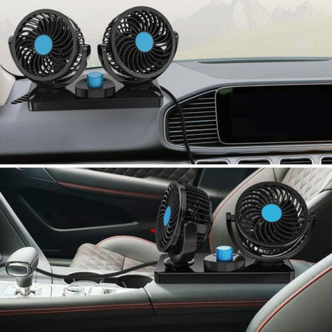 Doppellüfter für das Auto — Ideal für Sommer und Winter 