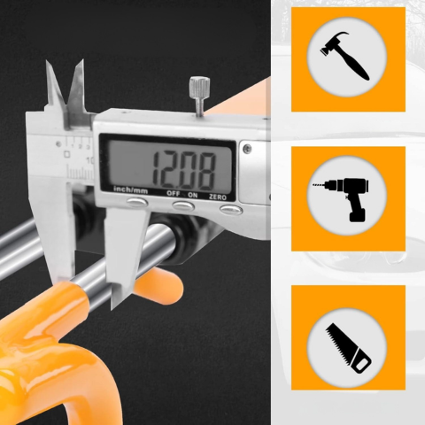 Blocker för bilratt — Förstärkt säkerhet med nycklar inkluderade 