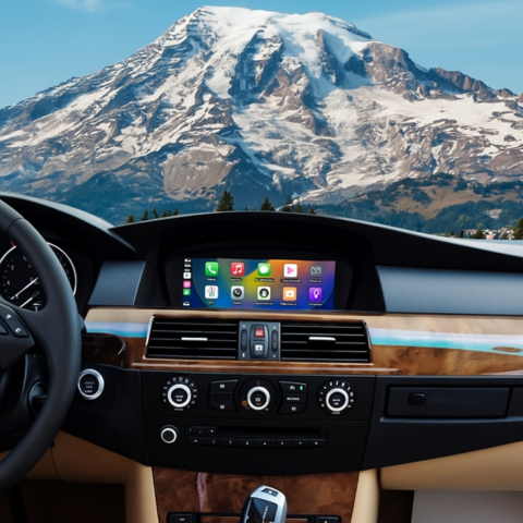 מערכת מולטימדיה BMW CCC — מסך 10.25 אינטש CarPlay ואנדרואיד אוטו 