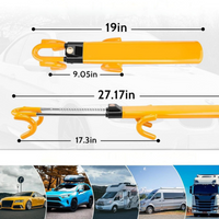 Αυτοκίνητο Μπλόκο-Τιμονιού — Ενισχυμένη Ασφάλεια Με Συμπεριλαμβανόμενα Κλειδιά 