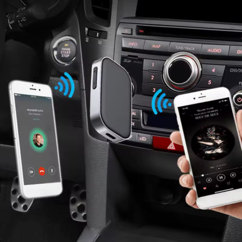 Bluetooth-mottagare för bil – För samtal, musik och GPS 