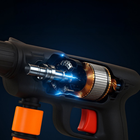 Pistola di Lavaggio Portatile – Potenza e Mobilità 